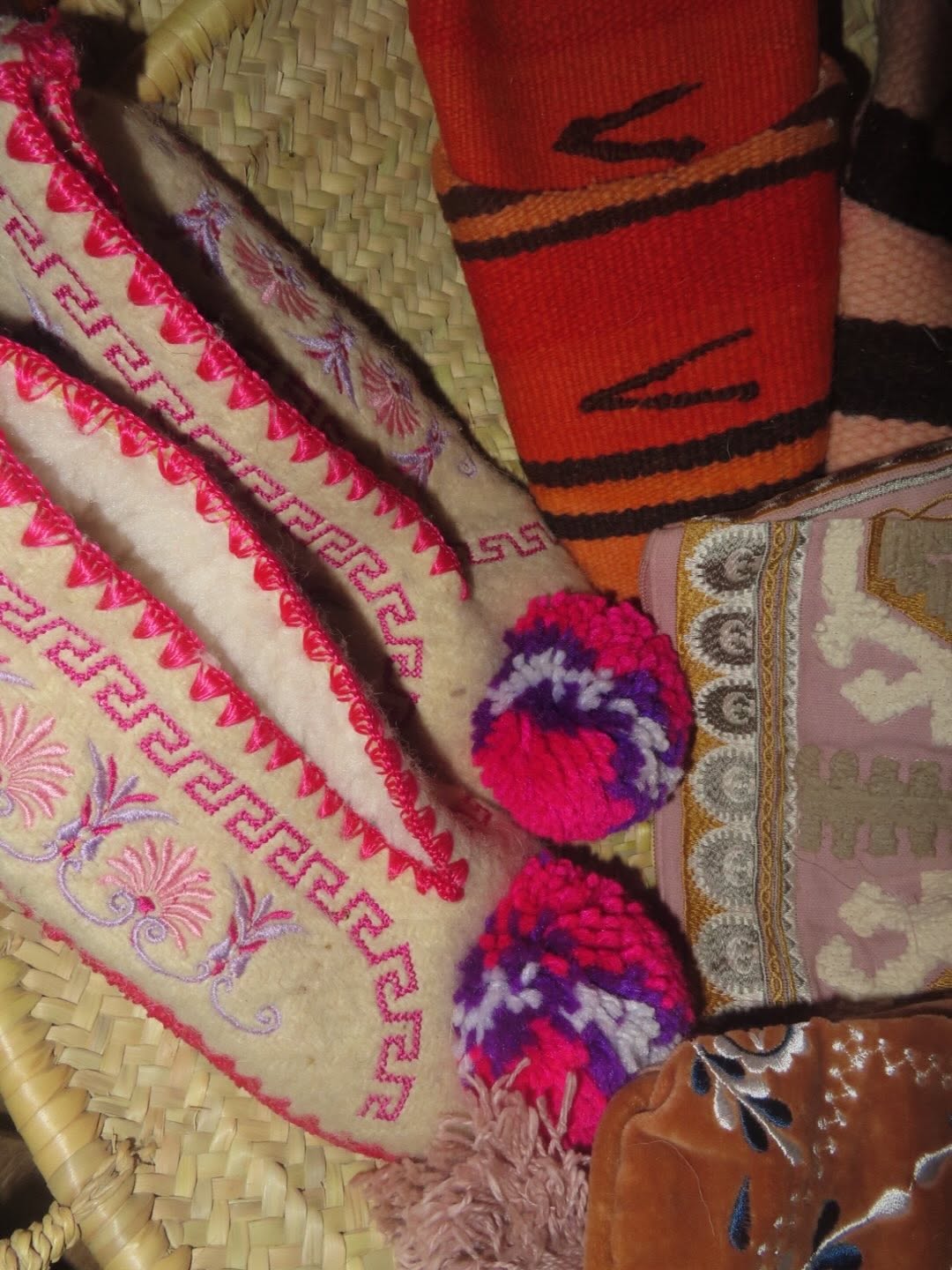 Vintage kilim textiles